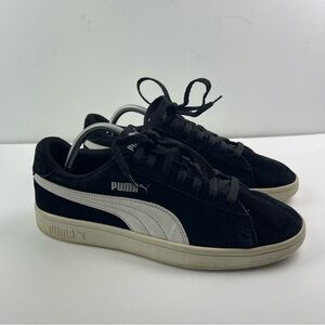 PUMA Men's Smash V2 Trainers Shoes Black  364989-01 Size 9